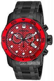 Invicta Pro Diver Czerwony/Stal Ø48 mm 18609