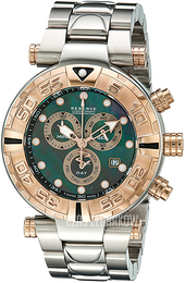 Invicta Subaqua Czarny/18 karatowe różowe złoto Ø47 mm 18819