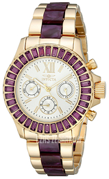 Invicta Angel Srebrny/Stal w odcieniu złota Ø38 mm 18873