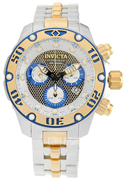Invicta Czarny/Stal w odcieniu złota Ø52 mm 19015