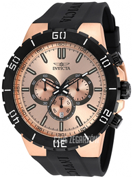 Invicta Pro Diver Różowe złoto/Guma Ø54 mm 19198