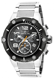 Invicta Speedway Czarny/Stal Ø52 mm 19528