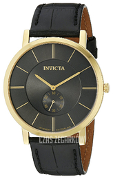 Invicta Czarny/Skóra Ø44 mm 19540