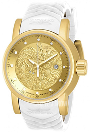 Invicta S1 Żółte złoto/Guma Ø48 mm 19546