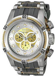 Invicta Bolt Żółte złoto/Stal Ø52 mm 19727