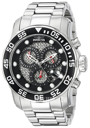 Invicta Pro Diver Czarny/Stal Ø47 mm 19836