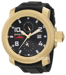 Invicta Russian Diver Czarny/Guma Ø51 mm 1987