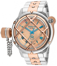 Invicta Russian Diver Różowe złoto/Stal w kolorze różowego złota Ø52 mm 20234
