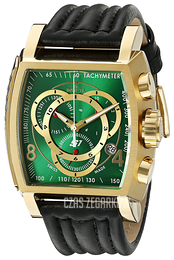 Invicta S1 Zielony/Skóra 20244