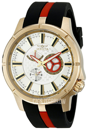 Invicta S1 Srebrny/Guma Ø49 mm 20333