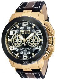 Invicta Reserve Czarny/Skóra Ø50 mm 20490
