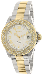 Invicta Angel Biały/Stal w odcieniu złota Ø40 mm 20503