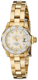 Invicta Pro Diver Biały/Stal w odcieniu złota Ø24 mm 21534