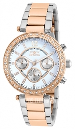 Invicta Angel Biały/Stal w kolorze różowego złota Ø36 mm 21559