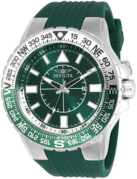 Invicta Aviator Zielony/Guma Ø52 mm 21622