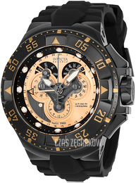 Invicta Excursion Różowe złoto/Guma Ø50 mm 21723