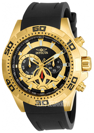 Invicta Aviator Czarny/Guma Ø48 mm 21738