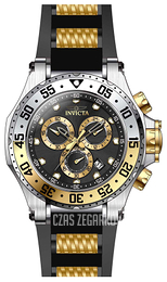 Invicta Pro Diver Czarny/Stal w odcieniu złota Ø52 mm 21832