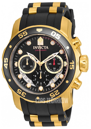 Invicta Pro Diver Czarny/Stal w odcieniu złota Ø48 mm 21928