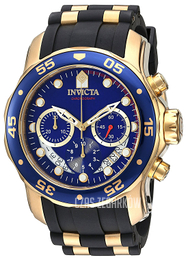 Invicta Pro Diver Niebieski/Stal w odcieniu złota Ø48 mm 21929