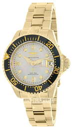 Invicta Pro Diver Biały/Stal w odcieniu złota Ø39 mm 22034