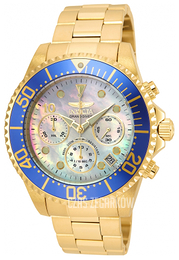 Invicta Pro Diver Biały/Stal w odcieniu złota Ø47 mm 22040
