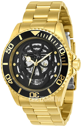 Invicta Pro Diver Czarny/Stal w odcieniu złota Ø43 mm 22043