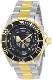 Invicta Pro Diver Czarny/Stal w odcieniu złota Ø38 mm 22045