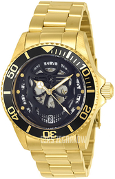 Invicta Pro Diver Czarny/Stal w odcieniu złota Ø38 mm 22046