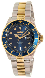 Invicta Pro Diver Niebieski/Stal w odcieniu złota Ø43 mm 22058