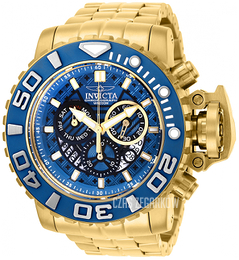 Invicta Niebieski/Stal w odcieniu złota Ø58 mm 22134