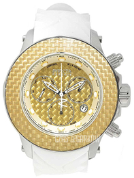 Invicta Reserve Żółte złoto/Guma Ø52 mm 22144