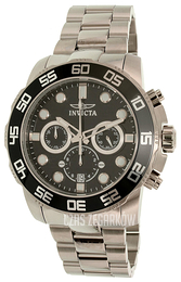 Invicta Pro Diver Czarny/Stal Ø50 mm 22226