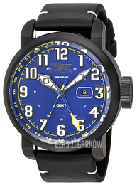 Invicta Aviator Niebieski/Skóra Ø52 mm 22254