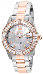 Invicta Angel Biały/Stal w kolorze różowego złota Ø38 mm 22325