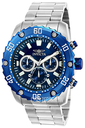 Invicta Pro Diver Niebieski/Stal Ø47 mm 22517
