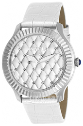 Invicta Angel Srebrny/Skóra Ø41 mm 22561