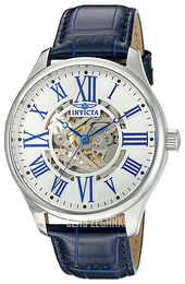Invicta Vintage Srebrny/Skóra Ø45 mm 22567