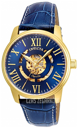 Invicta Niebieski/Skóra Ø42 mm 22601