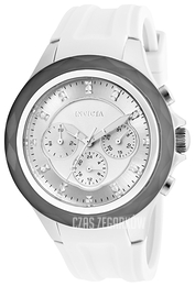 Invicta Angel Srebrny/Guma Ø42 mm 22673