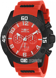 Invicta Pro Diver Czerwony/Stal Ø48 mm 22700