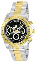 Invicta Czarny/Stal w odcieniu złota Ø39 mm 22866