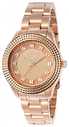 Invicta Angel Różowe złoto/Stal w kolorze różowego złota Ø34 mm 22879