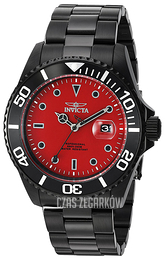 Invicta Pro Diver Czerwony/Stal Ø43 mm 23007