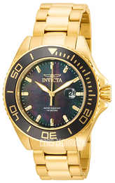 Invicta Pro Diver Czarny/Stal w odcieniu złota Ø48 mm 23072