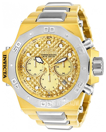 Invicta Akula Żółte złoto/Stal w odcieniu złota Ø58 mm 23102