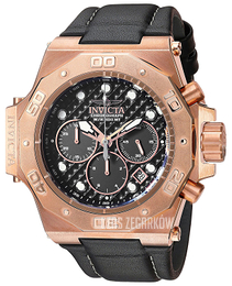 Invicta Akula Czarny/Skóra Ø58 mm 23104