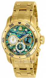 Invicta Pro Diver Wielokolorowy/Stal w odcieniu złota Ø38 mm 23168