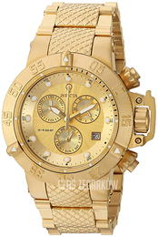 Invicta Gabrielle Union Żółte złoto/Stal w odcieniu złota Ø42 mm 23177