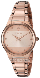 Invicta Gabrielle Union Różowe złoto/Stal w kolorze różowego złota Ø30 mm 23278